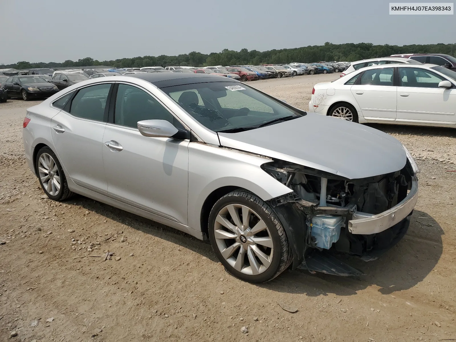 KMHFH4JG7EA398343 2014 Hyundai Azera Gls