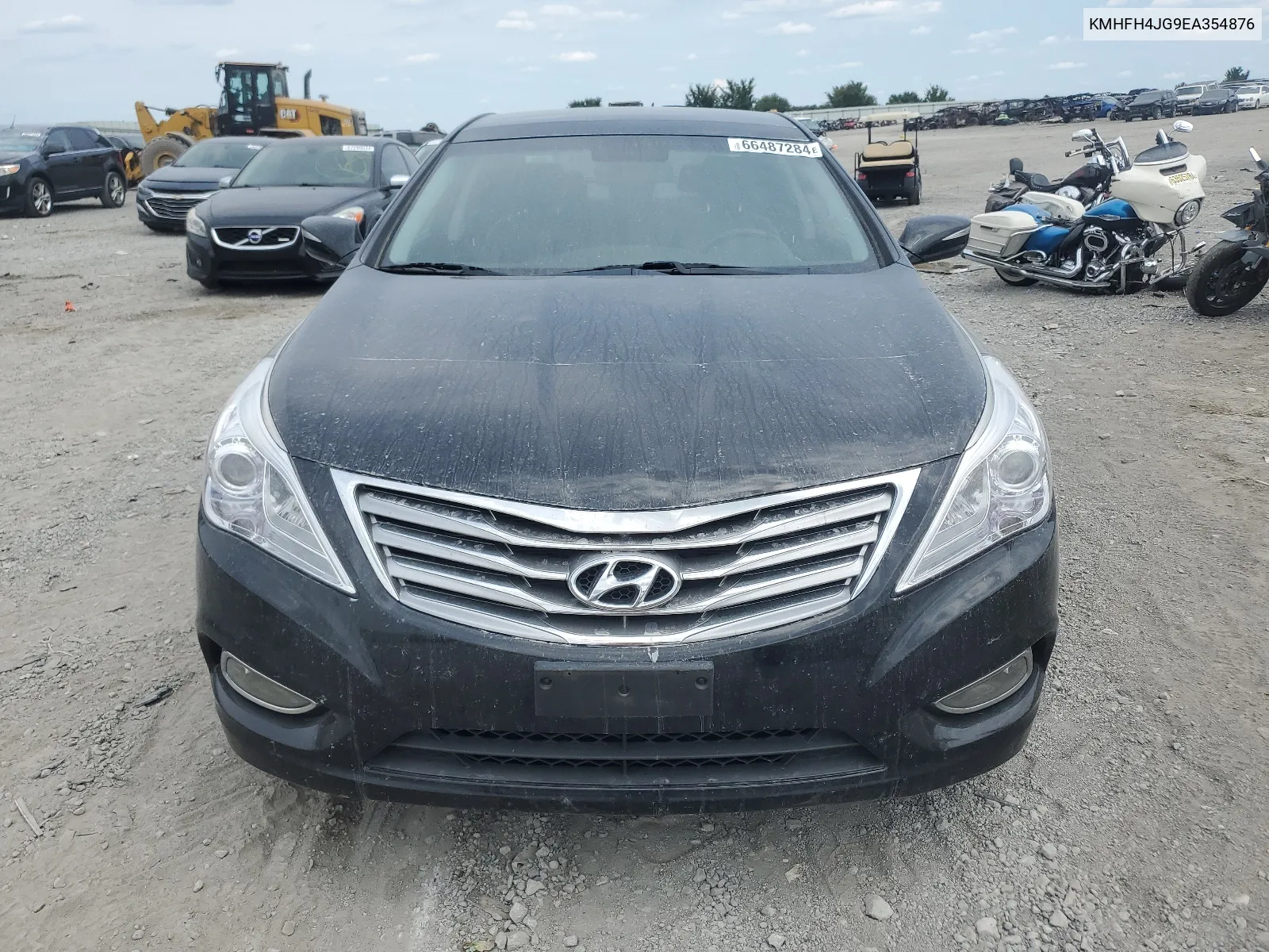 KMHFH4JG9EA354876 2014 Hyundai Azera Gls