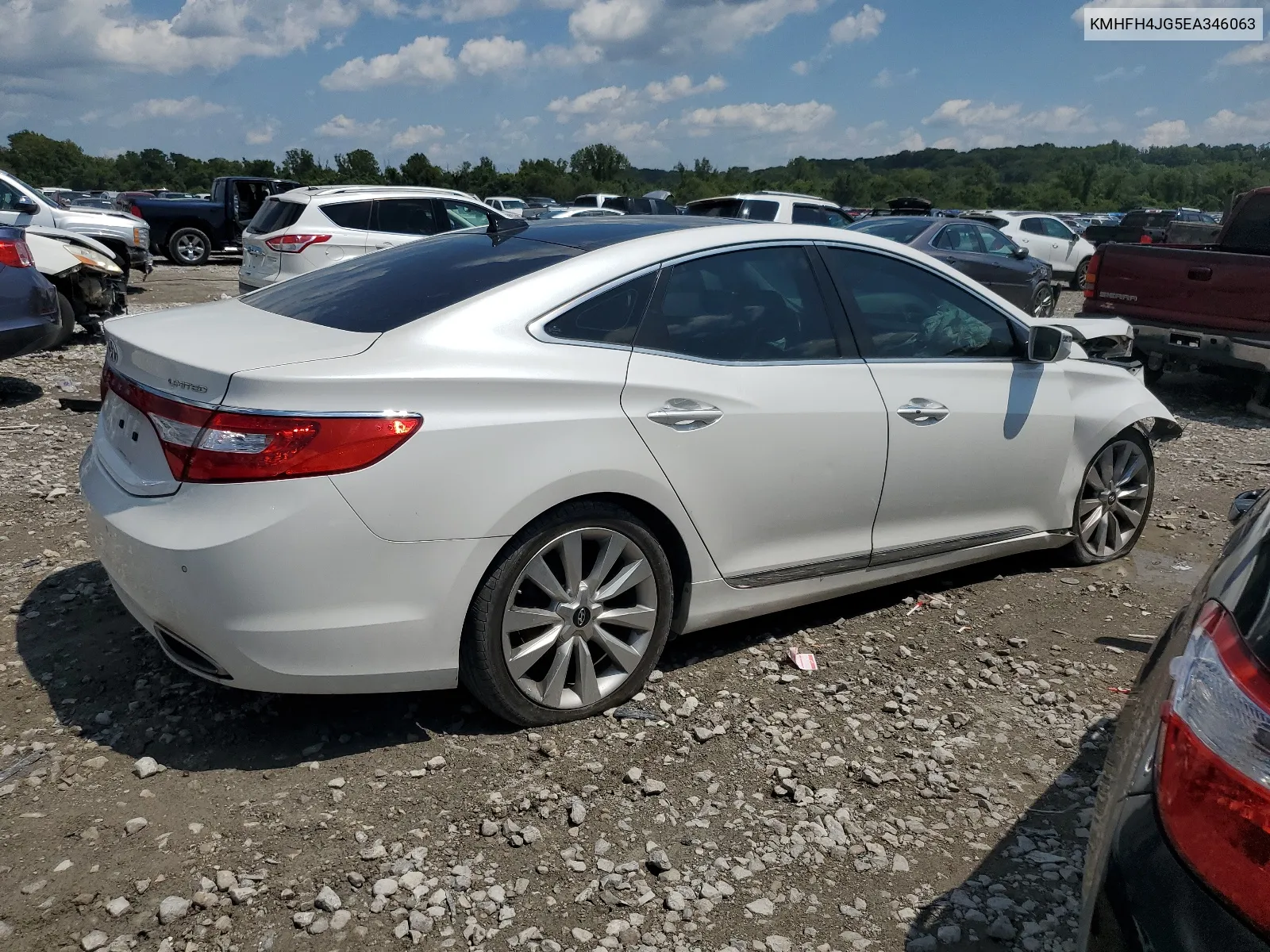 KMHFH4JG5EA346063 2014 Hyundai Azera Gls