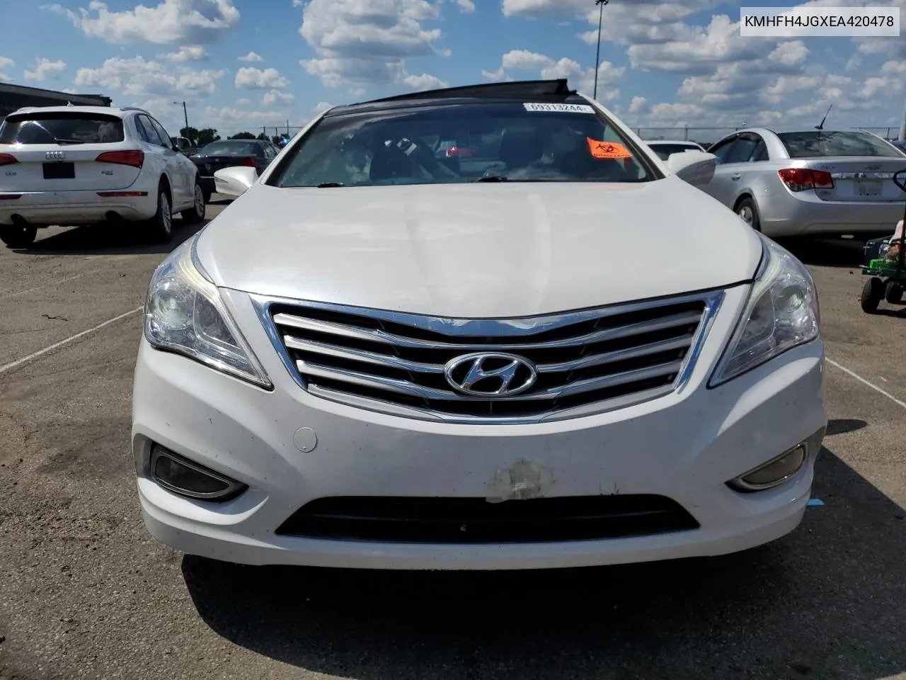 KMHFH4JGXEA420478 2014 Hyundai Azera Gls