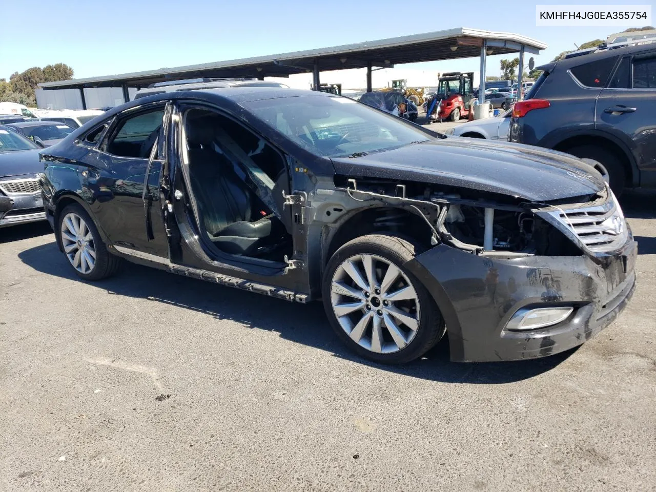 KMHFH4JG0EA355754 2014 Hyundai Azera Gls