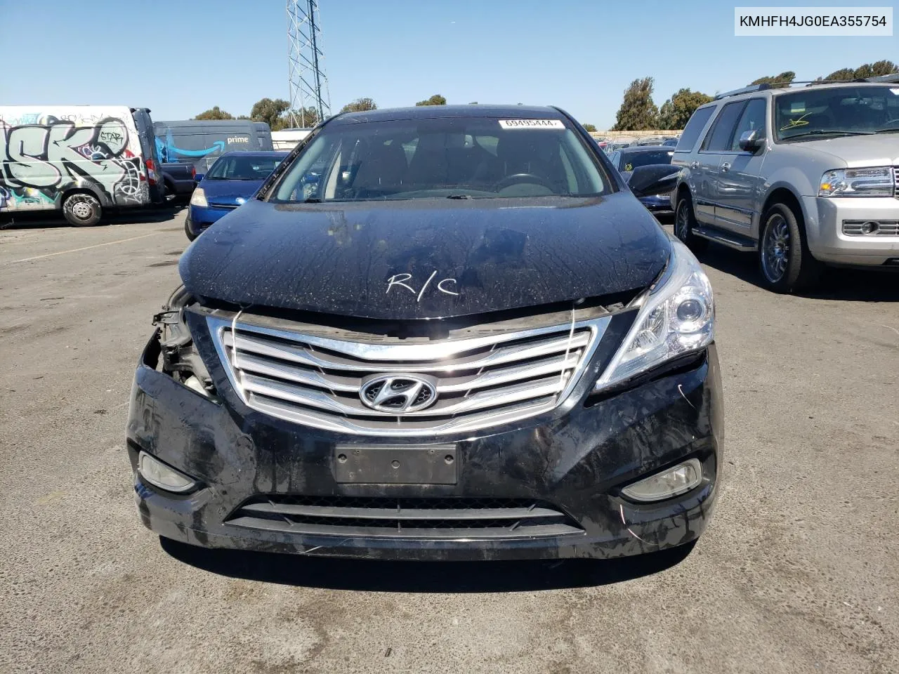 KMHFH4JG0EA355754 2014 Hyundai Azera Gls