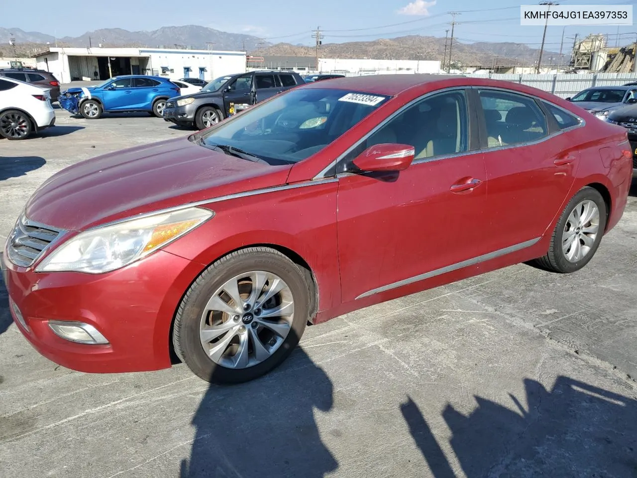 2014 Hyundai Azera VIN: KMHFG4JG1EA397353 Lot: 70523394