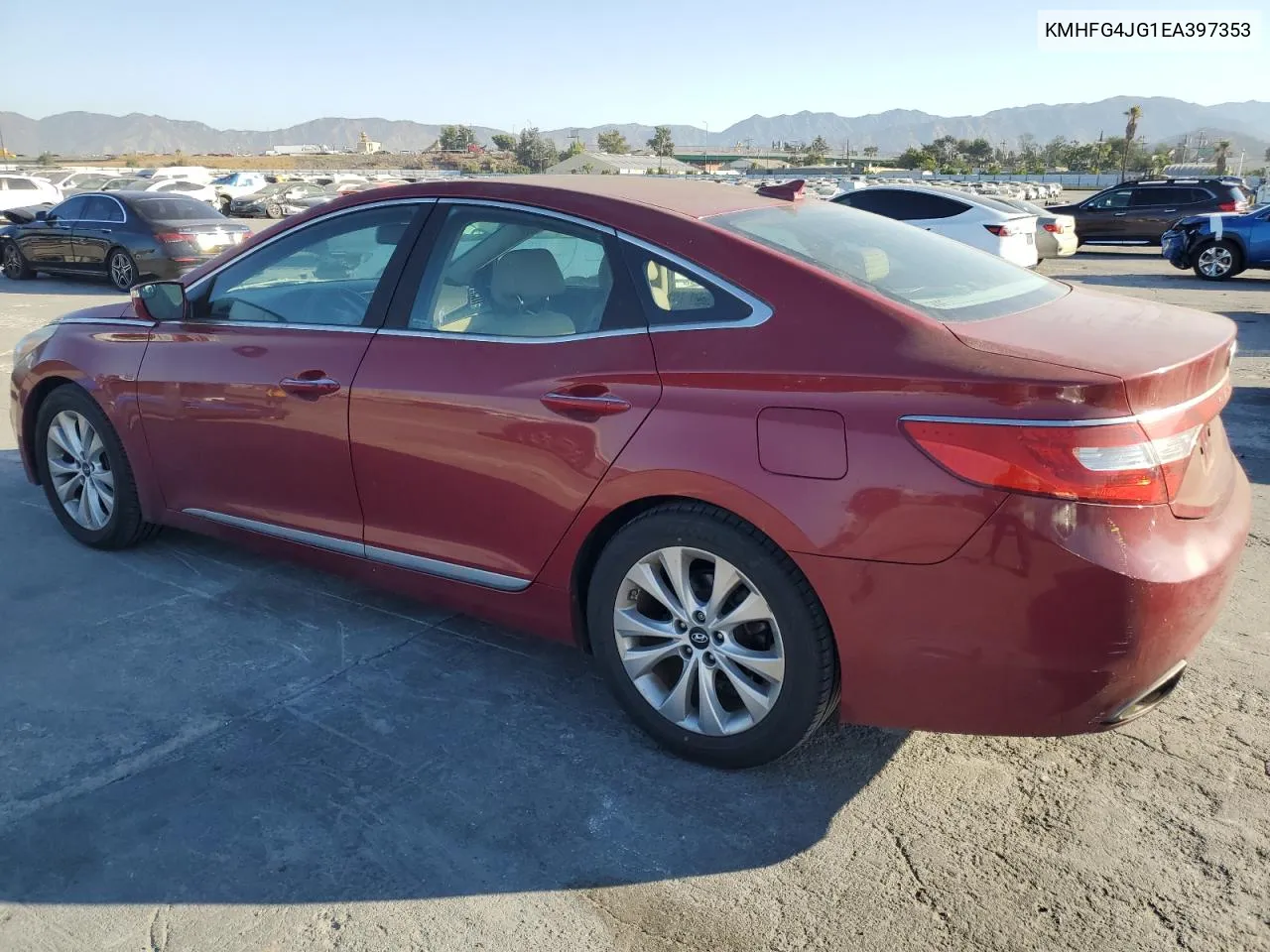 2014 Hyundai Azera VIN: KMHFG4JG1EA397353 Lot: 70523394