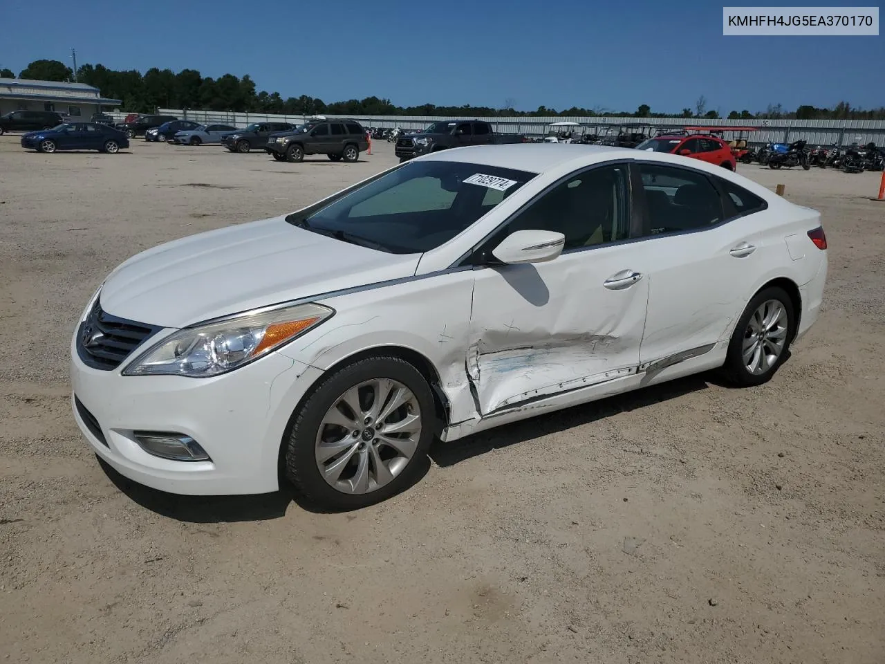 2014 Hyundai Azera Gls VIN: KMHFH4JG5EA370170 Lot: 71029774