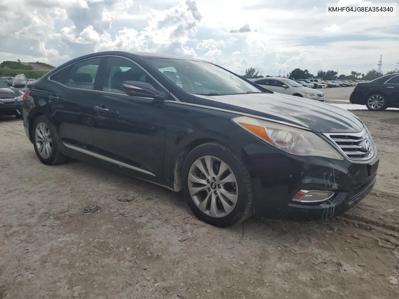 KMHFG4JG8EA354340 2014 Hyundai Azera