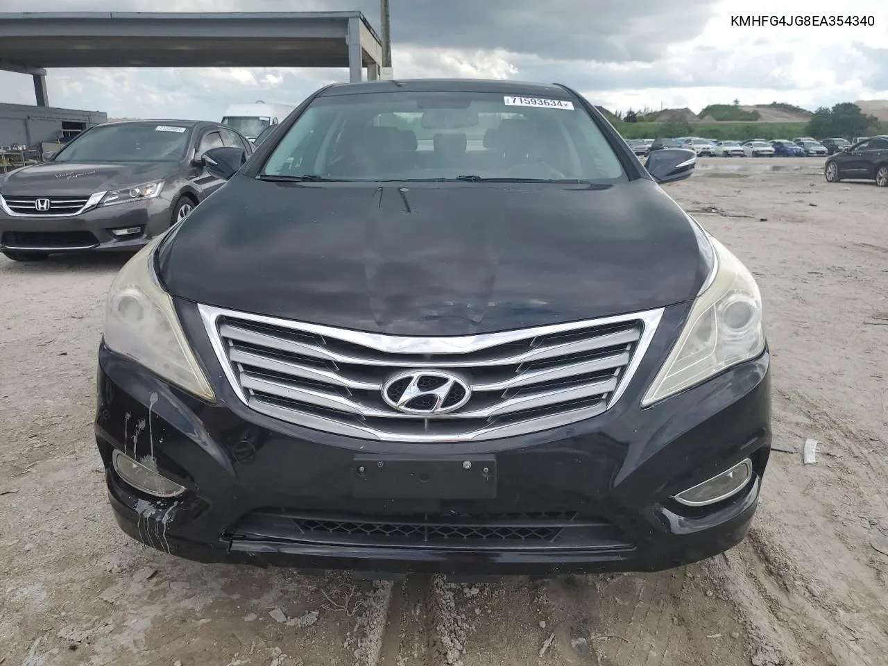 KMHFG4JG8EA354340 2014 Hyundai Azera