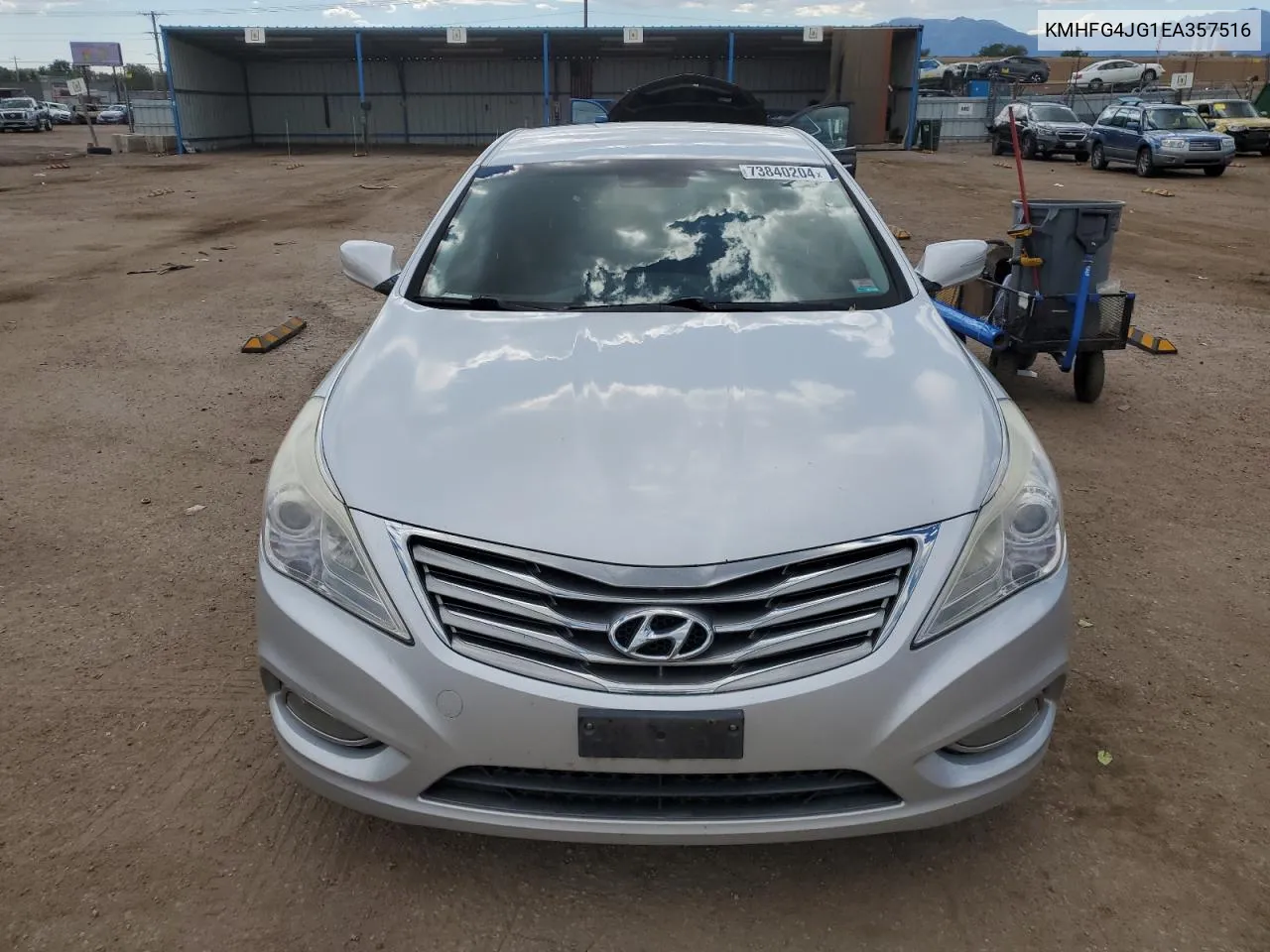 2014 Hyundai Azera VIN: KMHFG4JG1EA357516 Lot: 73840204