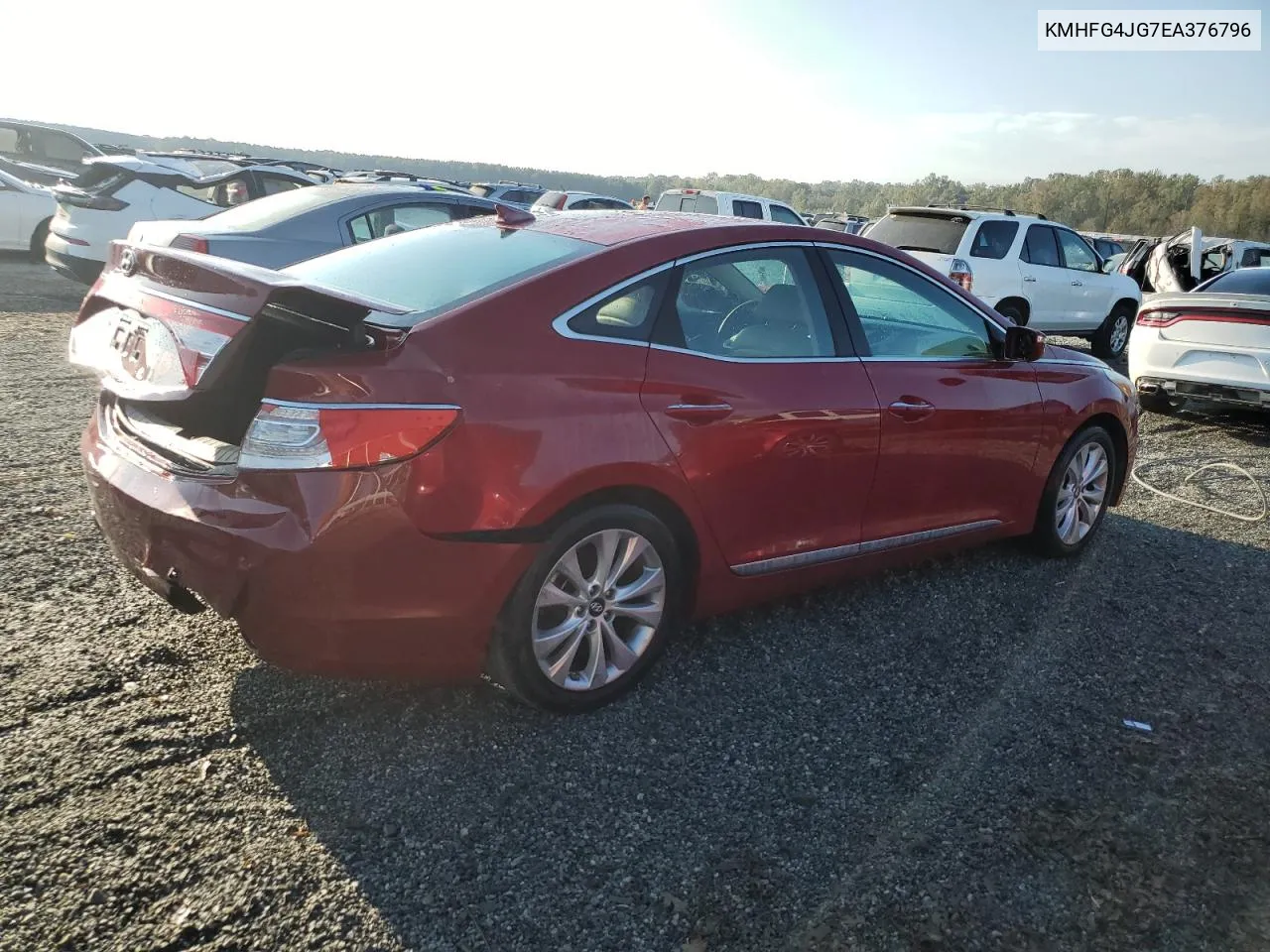 2014 Hyundai Azera VIN: KMHFG4JG7EA376796 Lot: 74026954