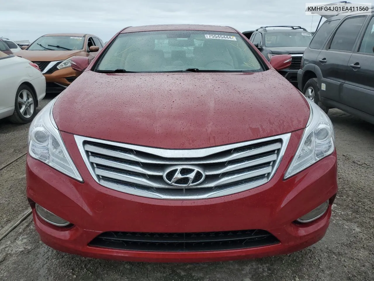 2014 Hyundai Azera VIN: KMHFG4JG1EA411560 Lot: 75545444