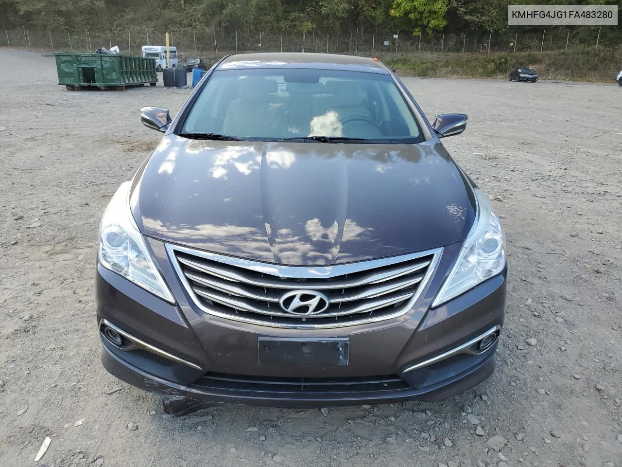 2015 Hyundai Azera VIN: KMHFG4JG1FA483280 Lot: 75449214