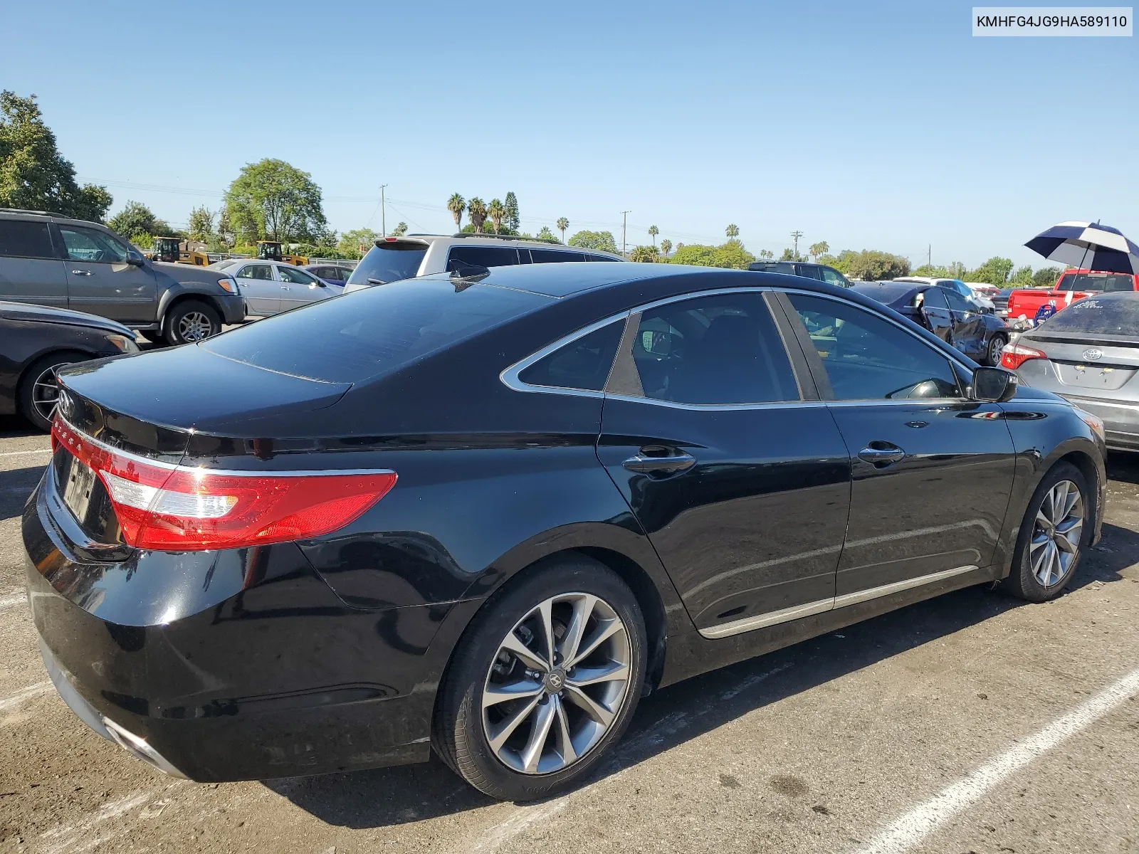 2017 Hyundai Azera VIN: KMHFG4JG9HA589110 Lot: 60944674