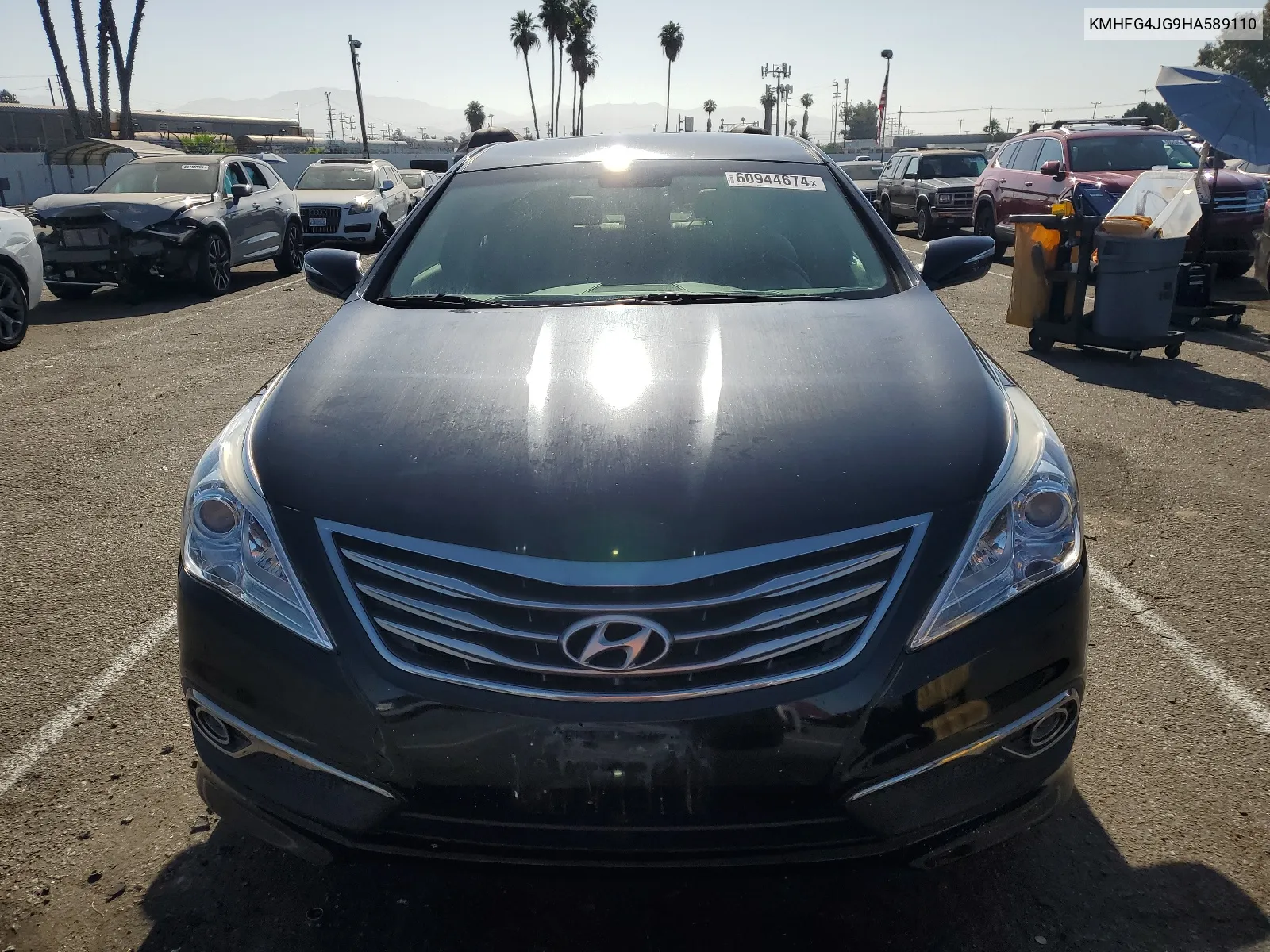 2017 Hyundai Azera VIN: KMHFG4JG9HA589110 Lot: 60944674