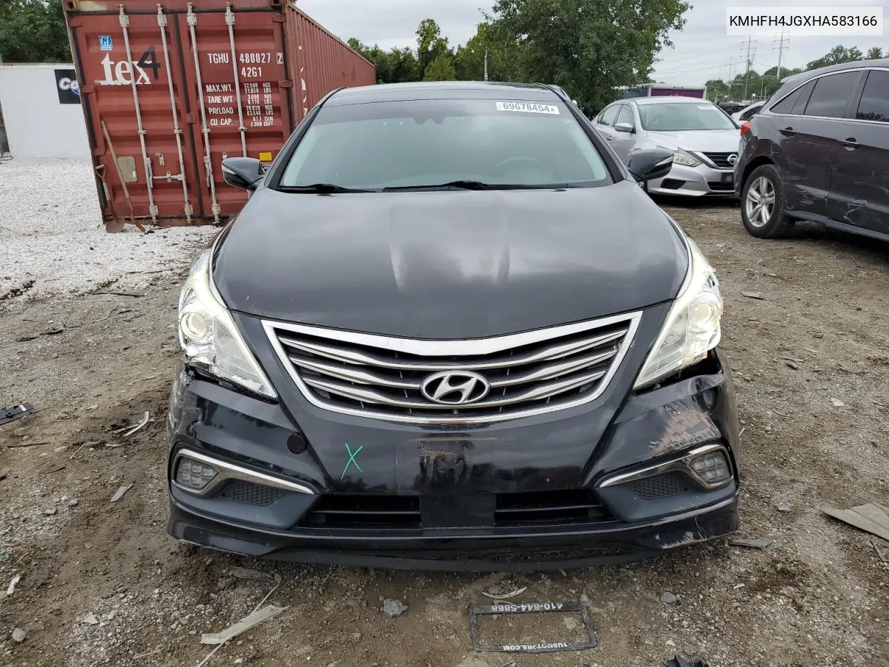 2017 Hyundai Azera Limited VIN: KMHFH4JGXHA583166 Lot: 69678454