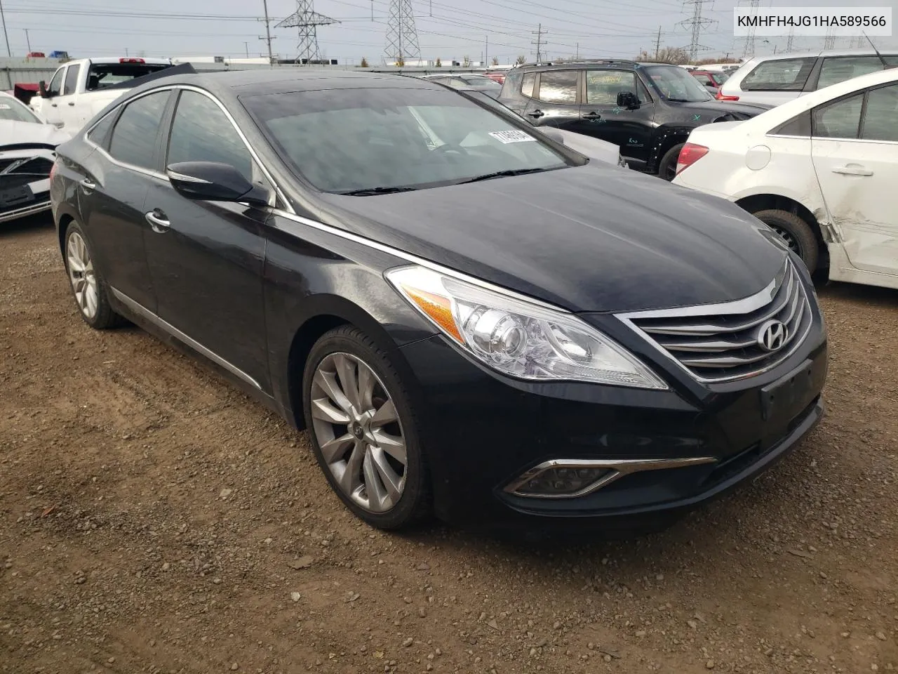 2017 Hyundai Azera Limited VIN: KMHFH4JG1HA589566 Lot: 77469164