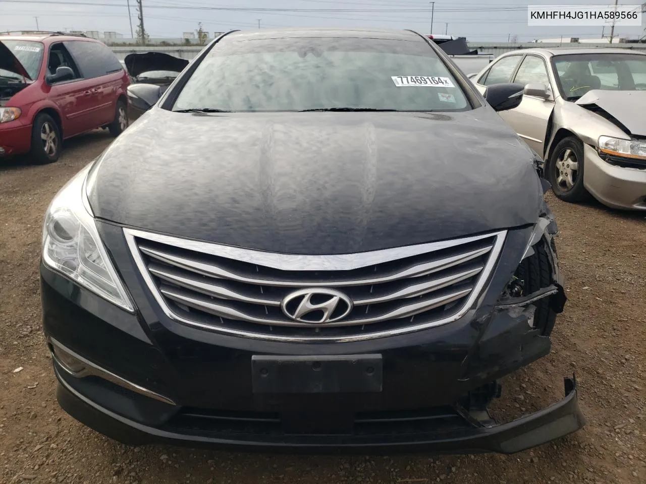 KMHFH4JG1HA589566 2017 Hyundai Azera Limited