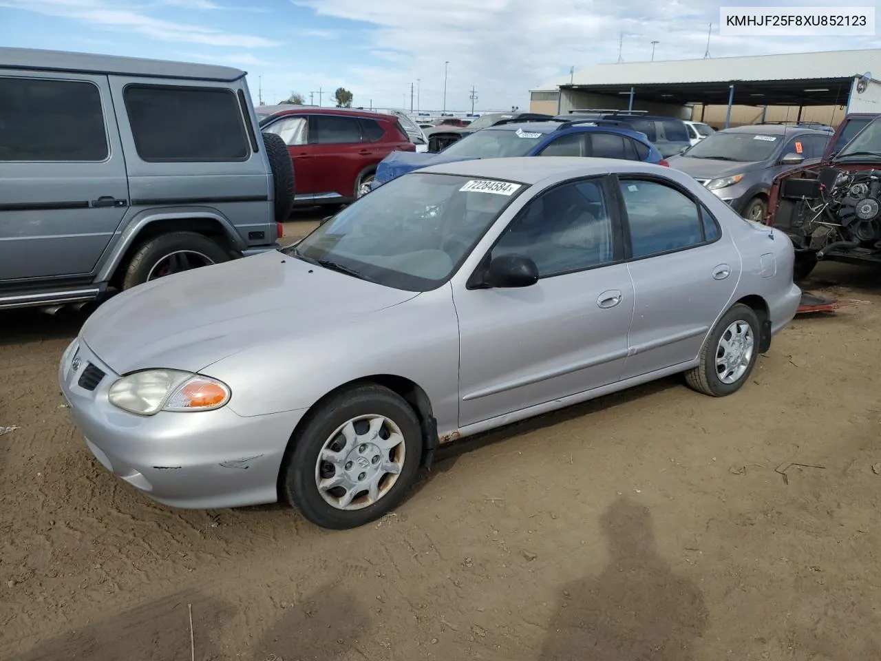 1999 Hyundai Elantra Base VIN: KMHJF25F8XU852123 Lot: 72284584