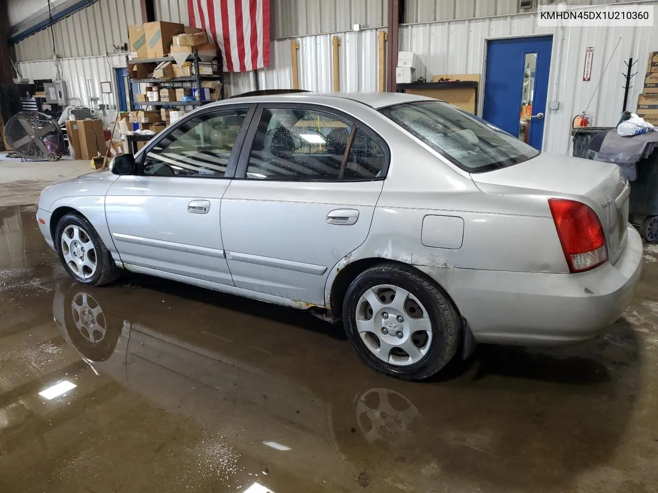 2001 Hyundai Elantra Gls VIN: KMHDN45DX1U210360 Lot: 74722404