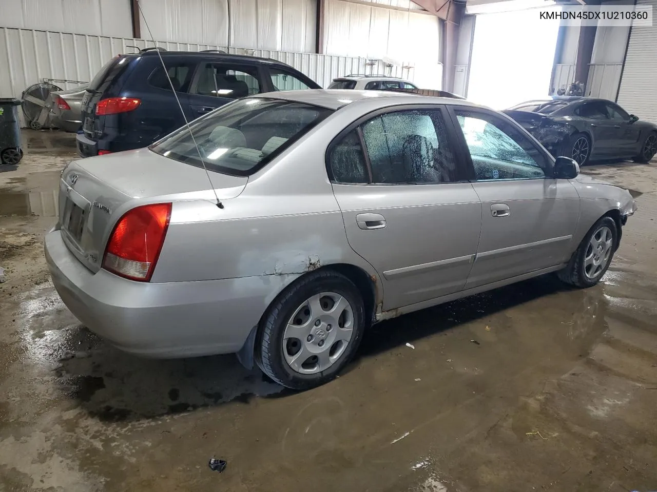 2001 Hyundai Elantra Gls VIN: KMHDN45DX1U210360 Lot: 74722404