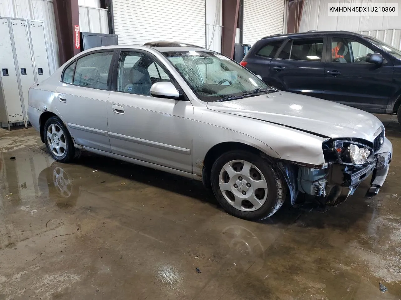 KMHDN45DX1U210360 2001 Hyundai Elantra Gls