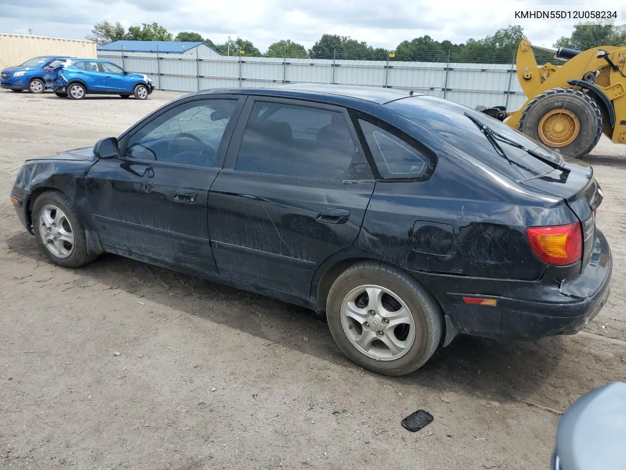 KMHDN55D12U058234 2002 Hyundai Elantra Gls