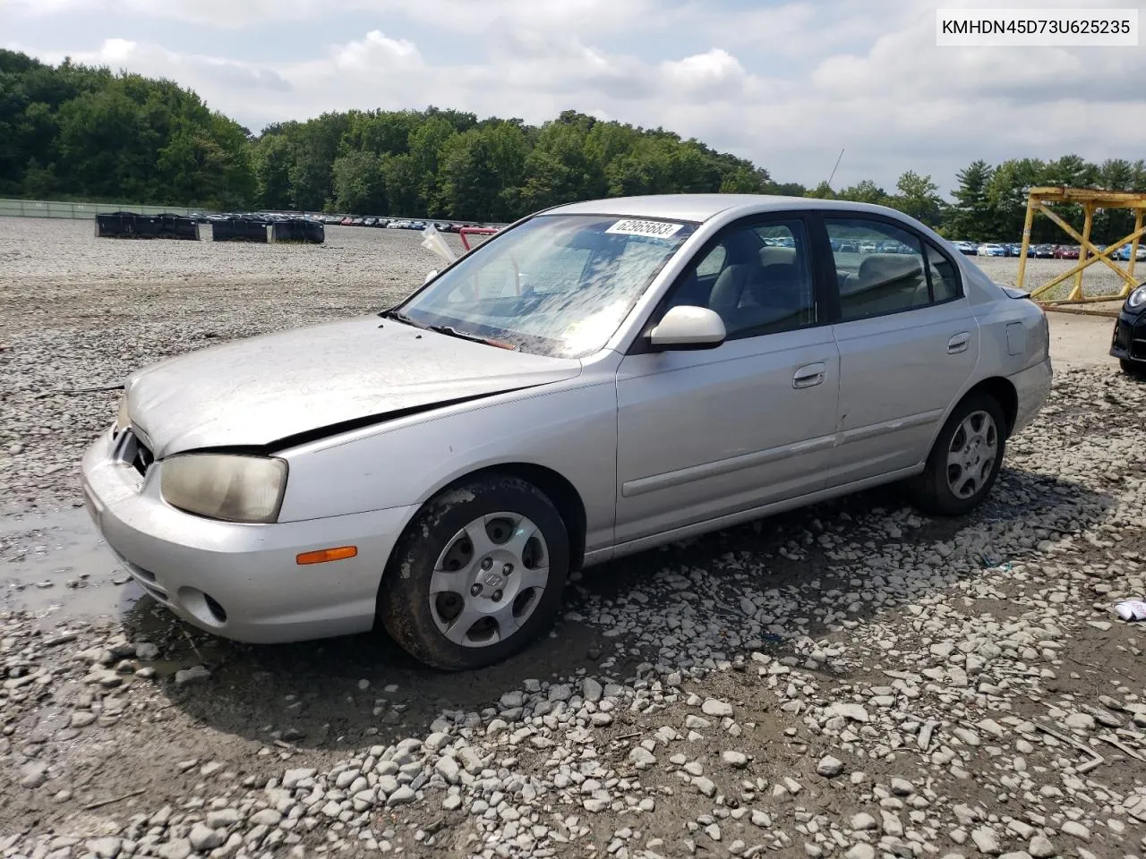 2003 Hyundai Elantra Gls VIN: KMHDN45D73U625235 Lot: 62965683