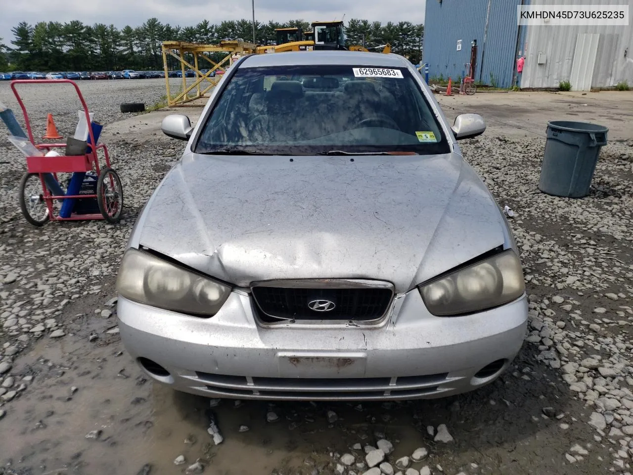 2003 Hyundai Elantra Gls VIN: KMHDN45D73U625235 Lot: 62965683