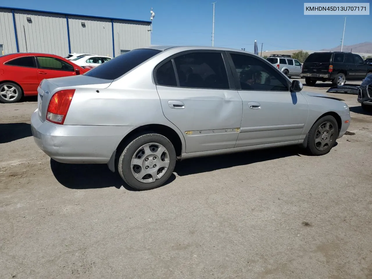 2003 Hyundai Elantra Gls VIN: KMHDN45D13U707171 Lot: 67486554