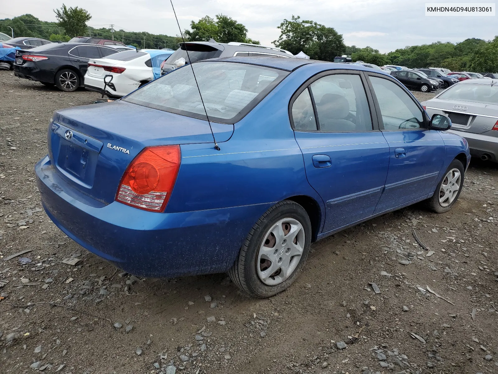 2004 Hyundai Elantra Gls VIN: KMHDN46D94U813061 Lot: 63783914