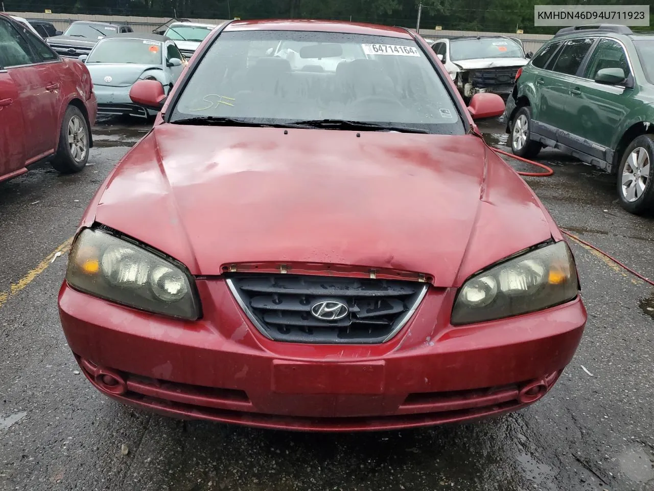 2004 Hyundai Elantra Gls VIN: KMHDN46D94U711923 Lot: 64714164