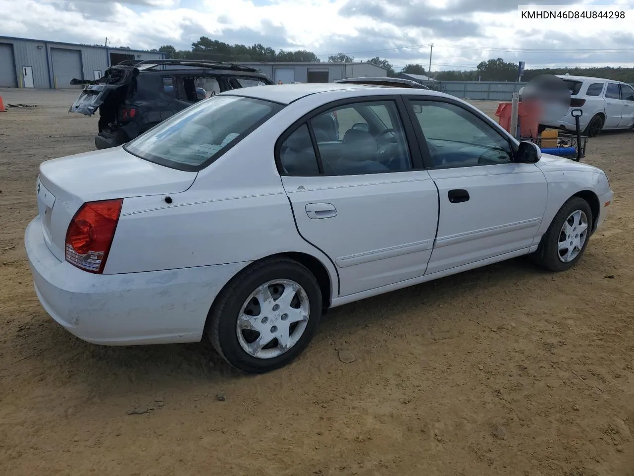 KMHDN46D84U844298 2004 Hyundai Elantra Gls