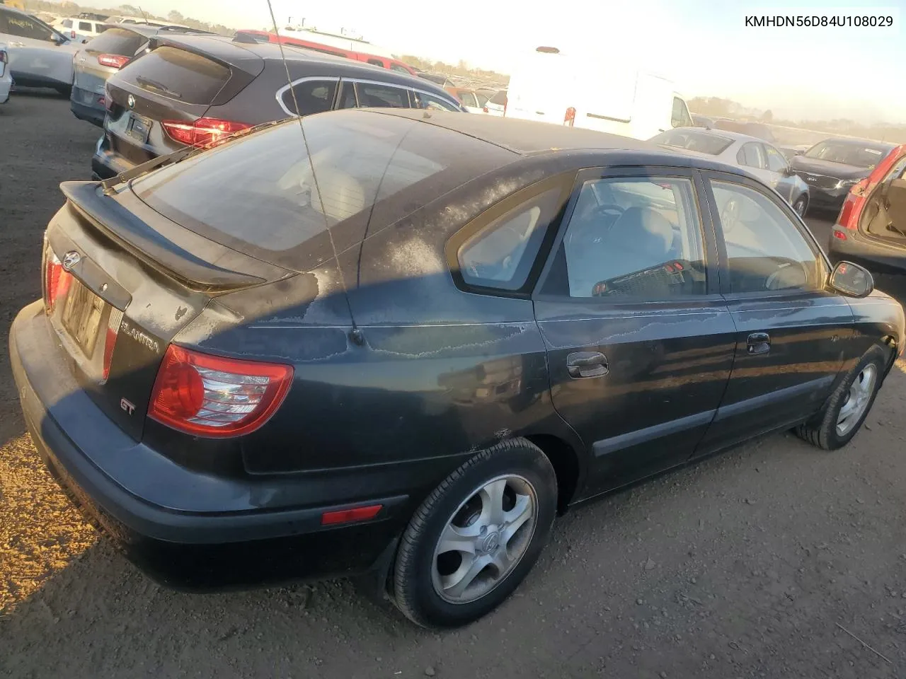 2004 Hyundai Elantra Gls VIN: KMHDN56D84U108029 Lot: 76633414