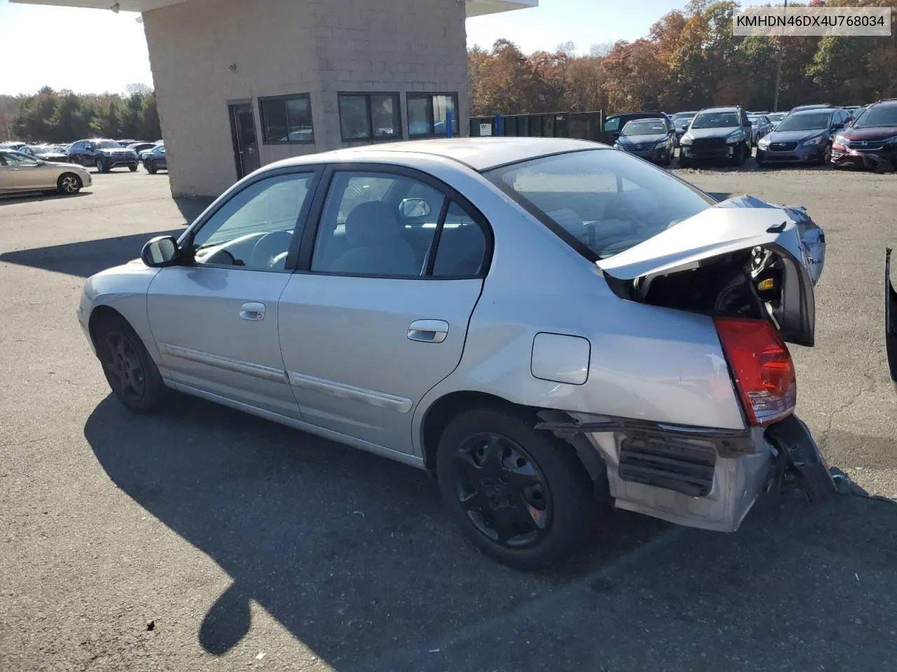 2004 Hyundai Elantra Gls VIN: KMHDN46DX4U768034 Lot: 76914334