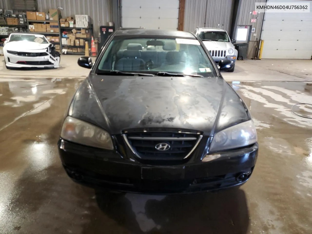 2004 Hyundai Elantra Gls VIN: KMHDN46D04U756362 Lot: 79951444