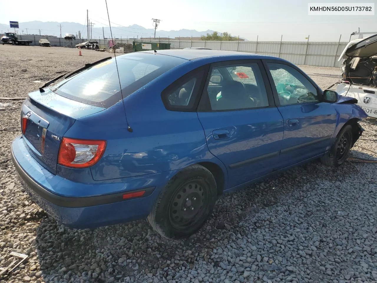 2005 Hyundai Elantra Gls VIN: KMHDN56D05U173782 Lot: 62067184