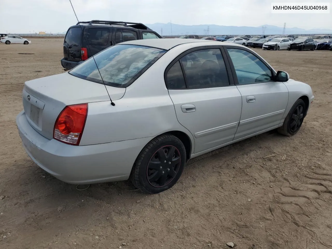 2005 Hyundai Elantra Gls VIN: KMHDN46D45U040968 Lot: 62865934