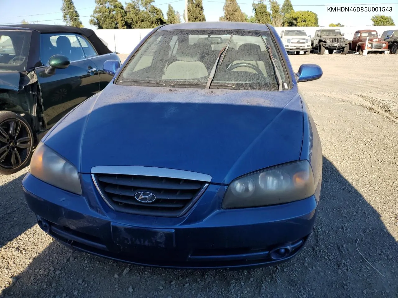 2005 Hyundai Elantra Gls VIN: KMHDN46D85U001543 Lot: 64912264