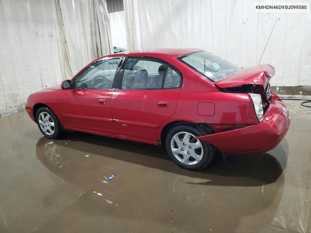 2005 Hyundai Elantra Gls VIN: KMHDN46D95U099580 Lot: 64965014