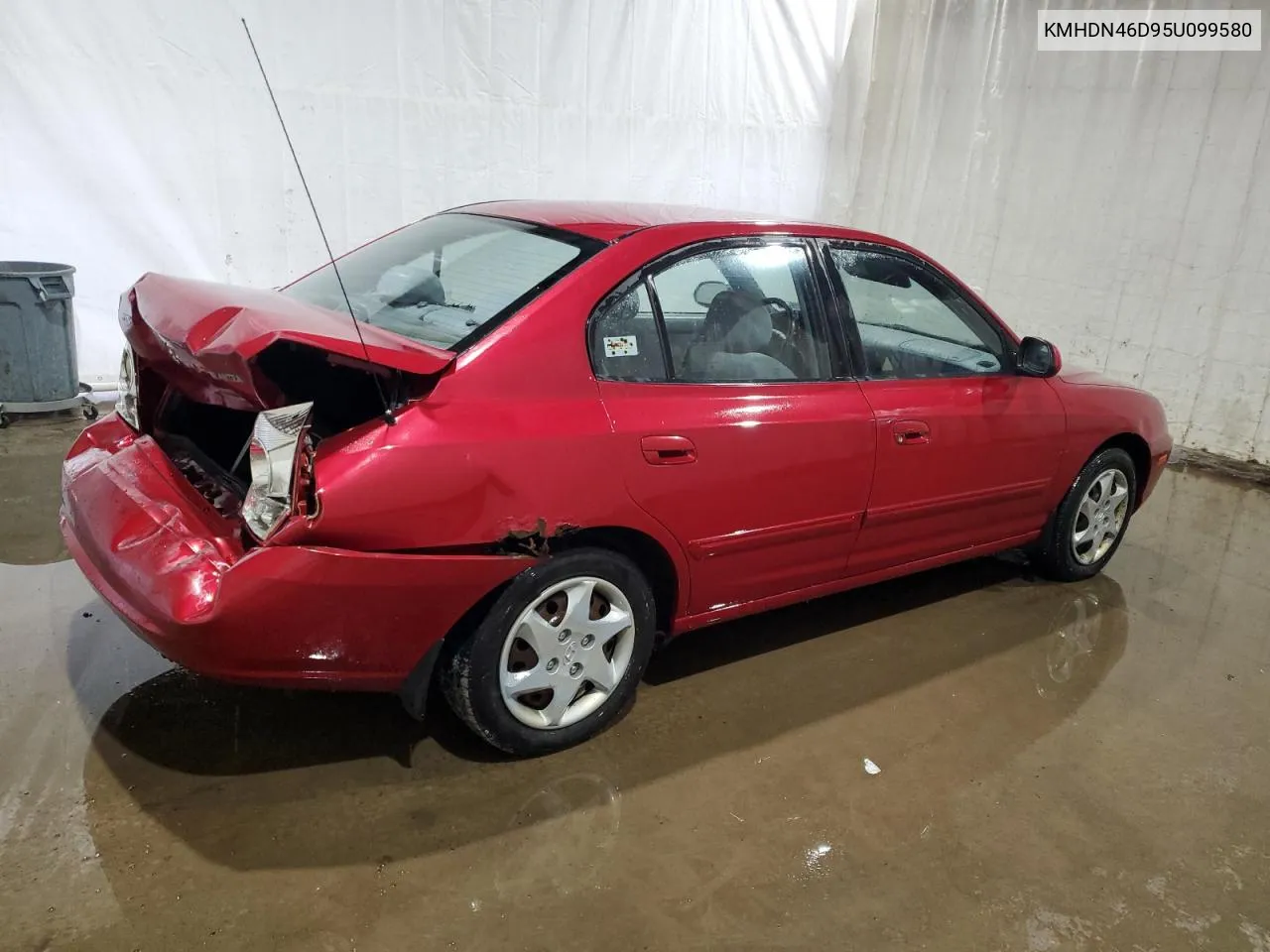 2005 Hyundai Elantra Gls VIN: KMHDN46D95U099580 Lot: 64965014