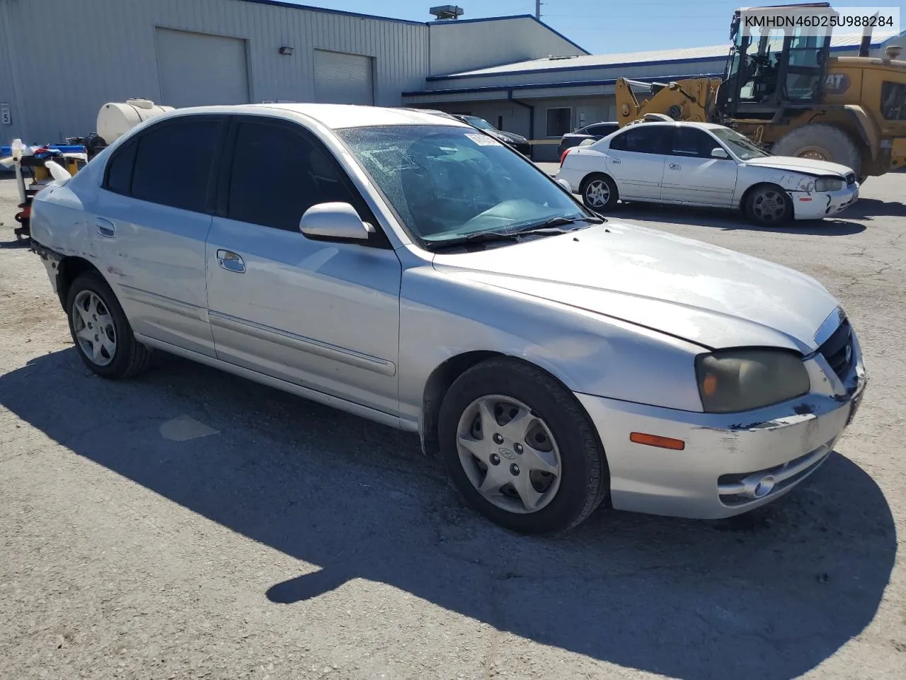 2005 Hyundai Elantra Gls VIN: KMHDN46D25U988284 Lot: 67612154