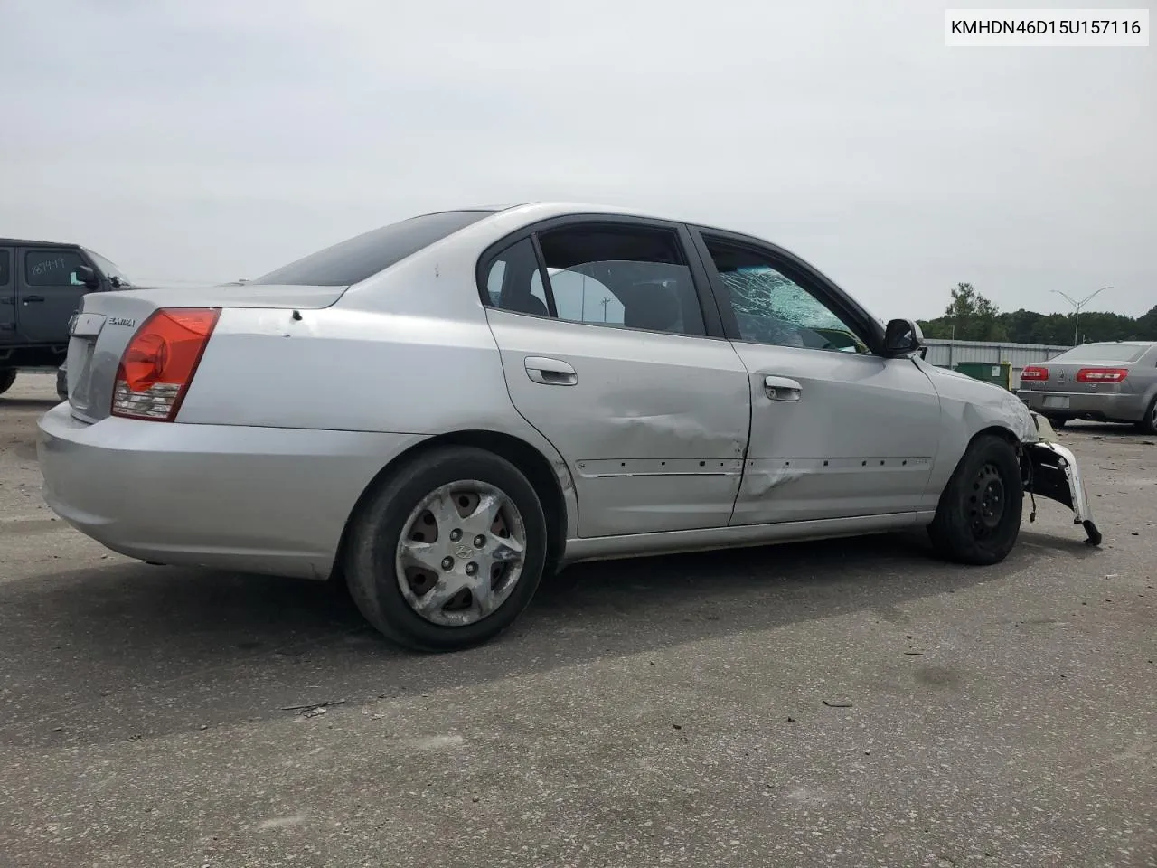 2005 Hyundai Elantra Gls VIN: KMHDN46D15U157116 Lot: 68161604