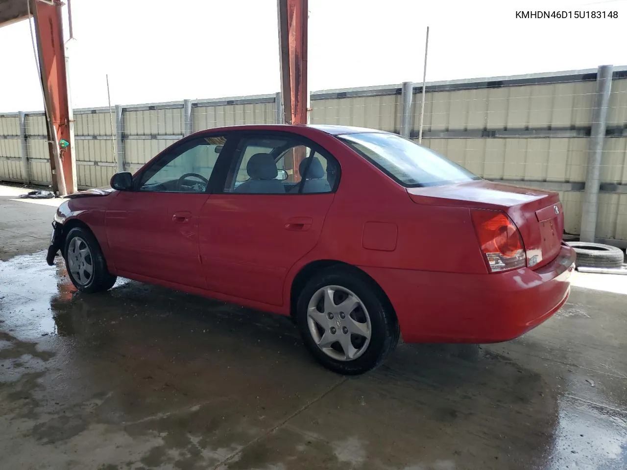 2005 Hyundai Elantra Gls VIN: KMHDN46D15U183148 Lot: 70007694