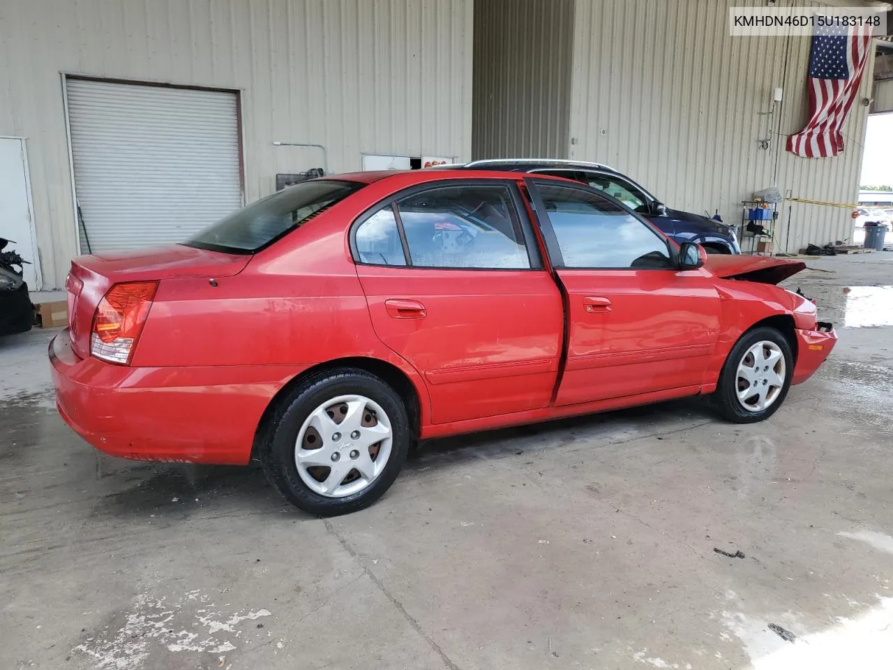 2005 Hyundai Elantra Gls VIN: KMHDN46D15U183148 Lot: 70007694