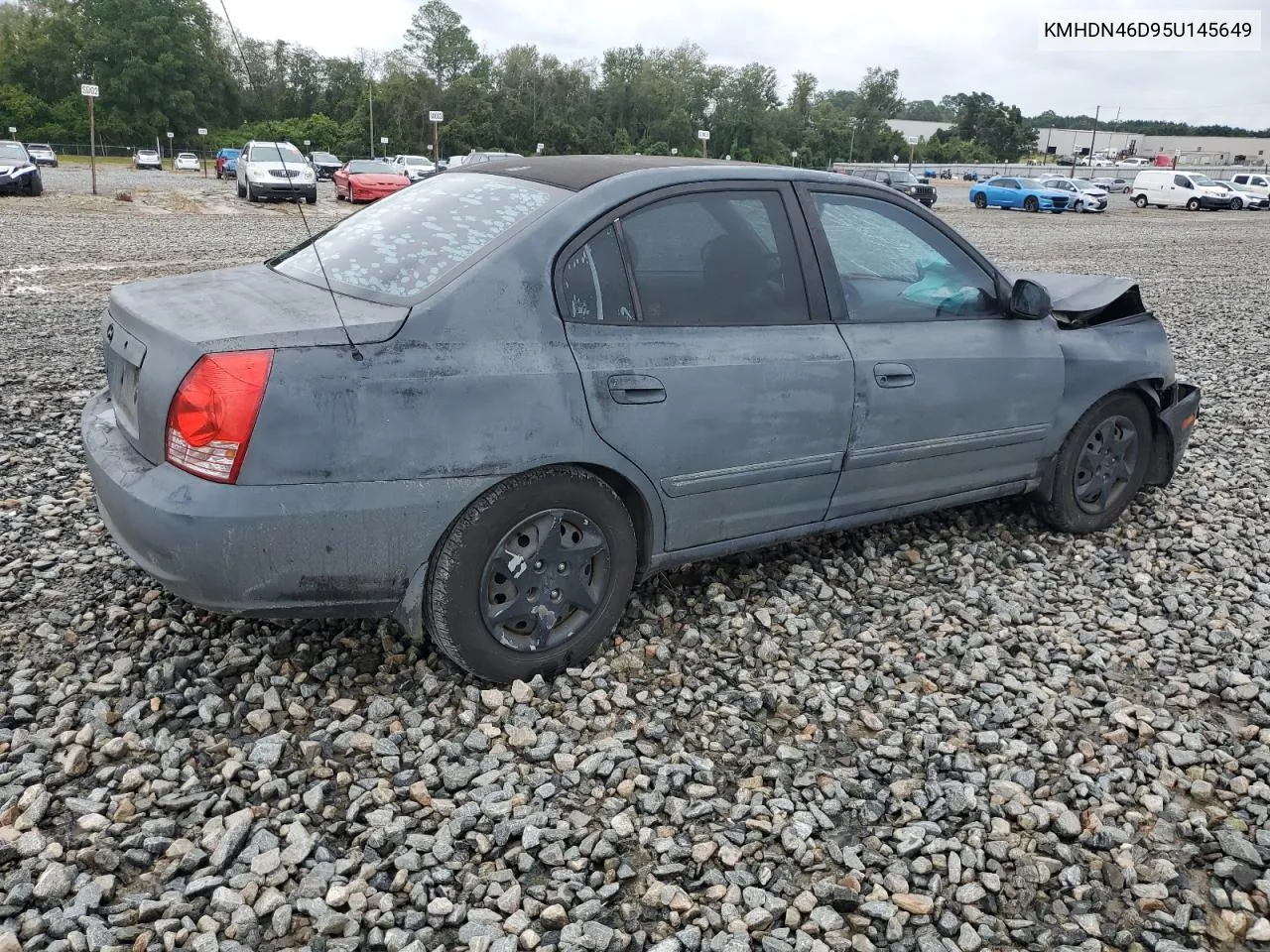 KMHDN46D95U145649 2005 Hyundai Elantra Gls