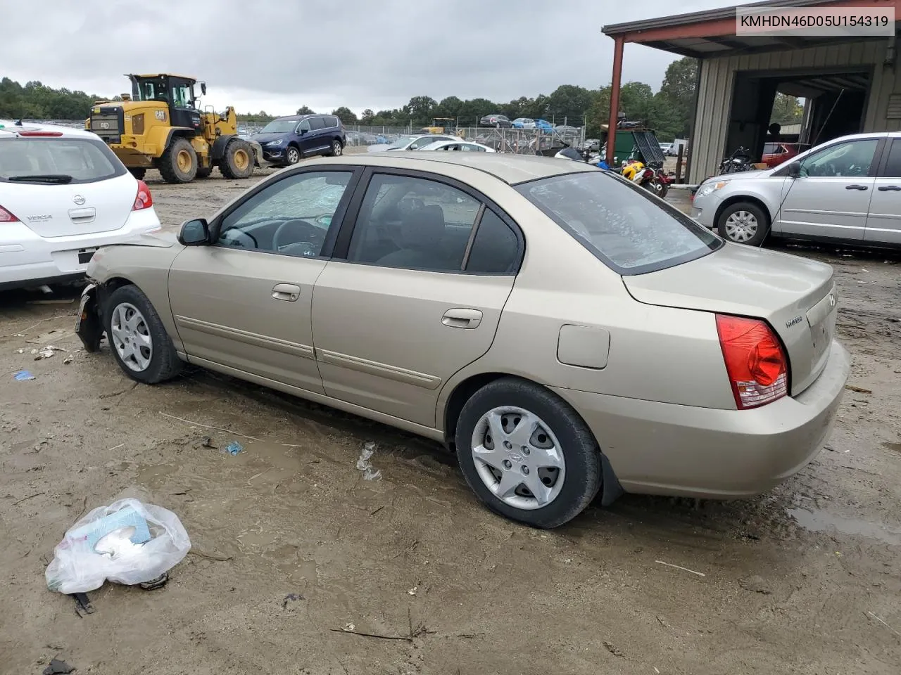 2005 Hyundai Elantra Gls VIN: KMHDN46D05U154319 Lot: 71981524