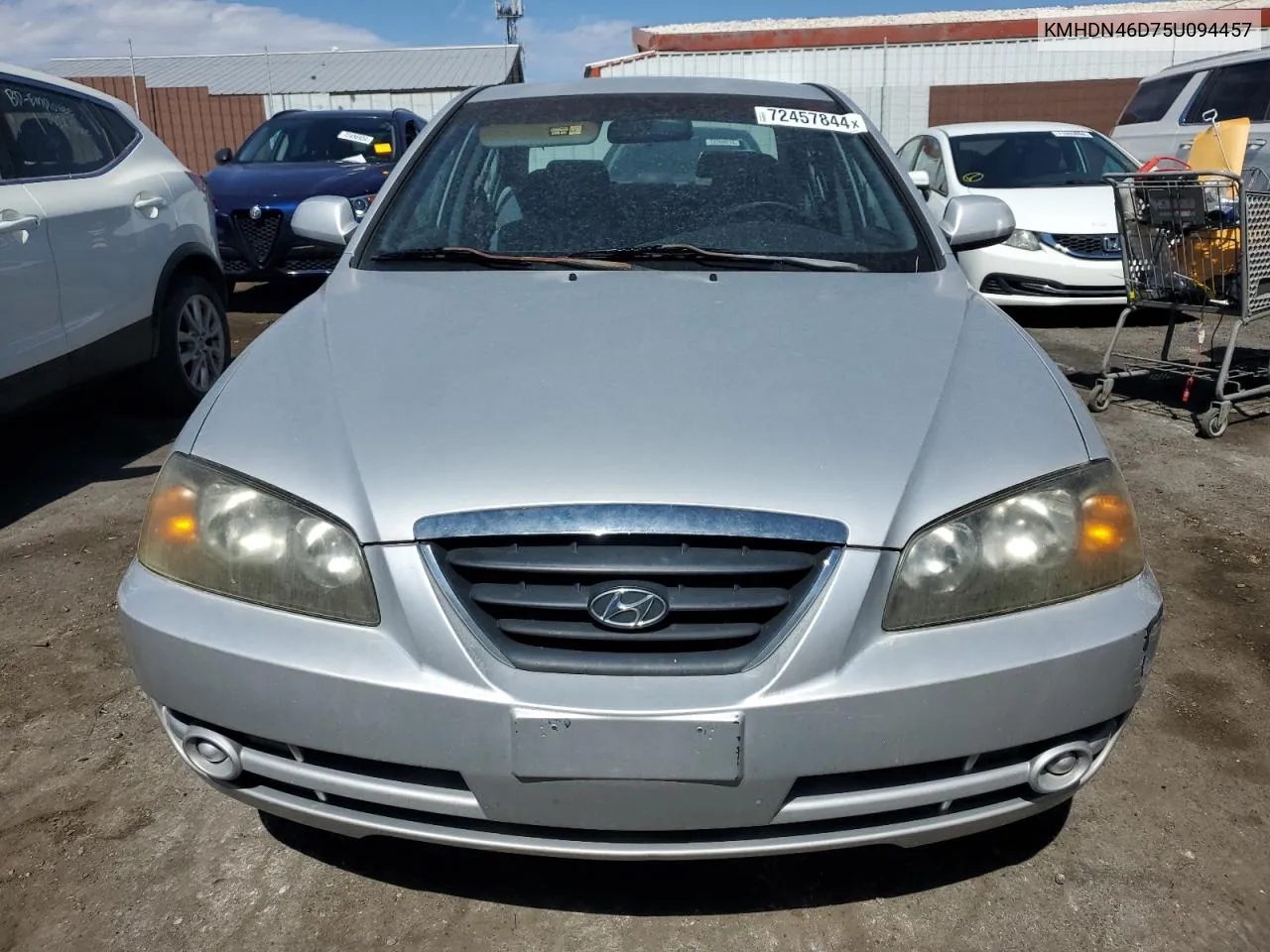 KMHDN46D75U094457 2005 Hyundai Elantra Gls