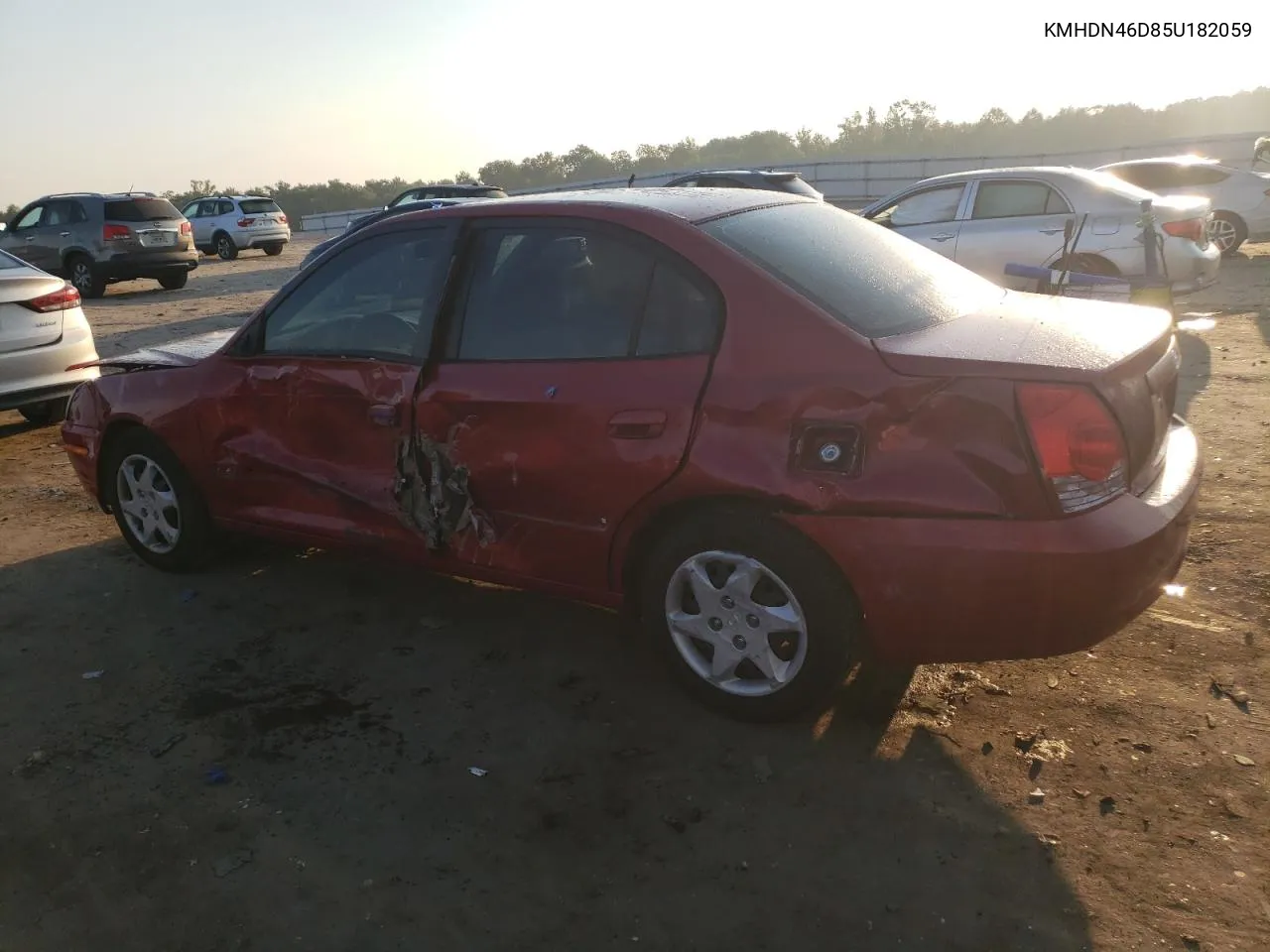 2005 Hyundai Elantra Gls VIN: KMHDN46D85U182059 Lot: 73756864