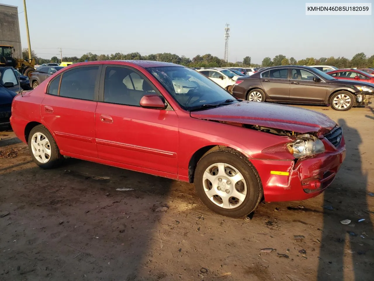 2005 Hyundai Elantra Gls VIN: KMHDN46D85U182059 Lot: 73756864