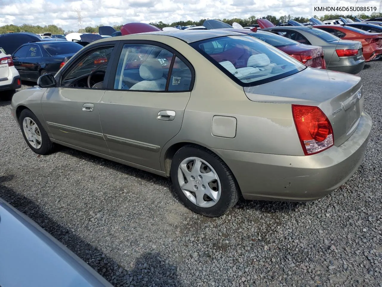 2005 Hyundai Elantra Gls VIN: KMHDN46D65U088519 Lot: 74489844