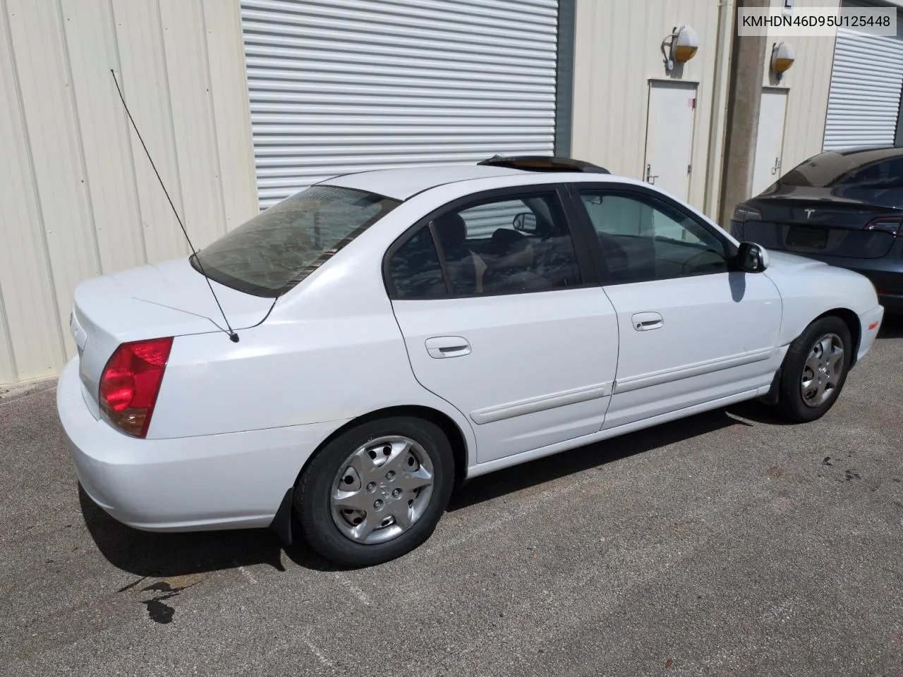 2005 Hyundai Elantra Gls VIN: KMHDN46D95U125448 Lot: 75404274